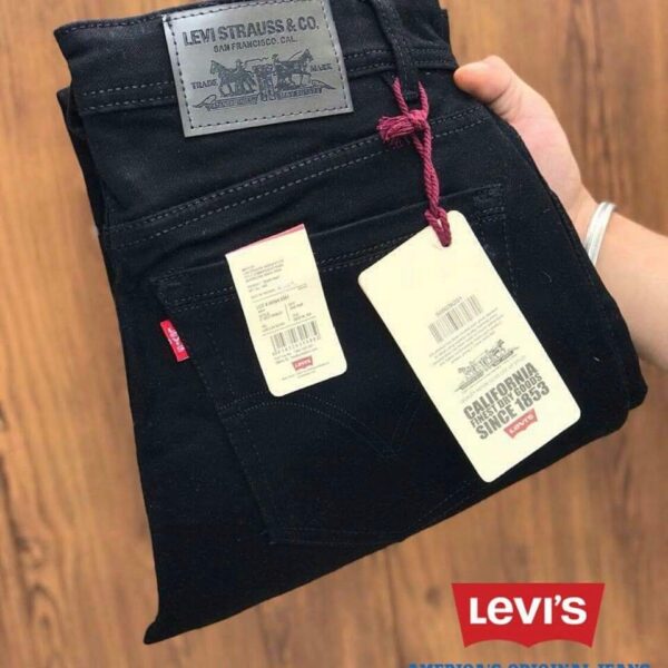 LEVI'S ZET BLACK JEANS - Image 3