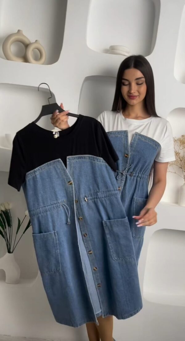 Denim Dress - Image 5